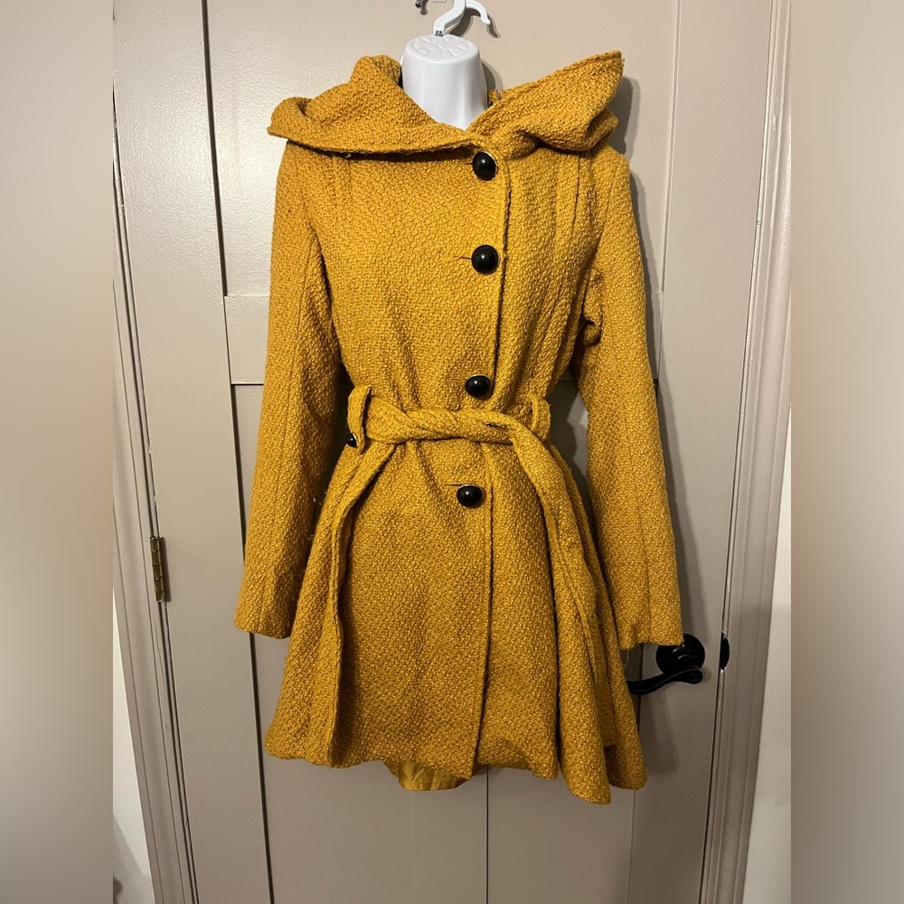 Steve Madden Yellow/mustard coat